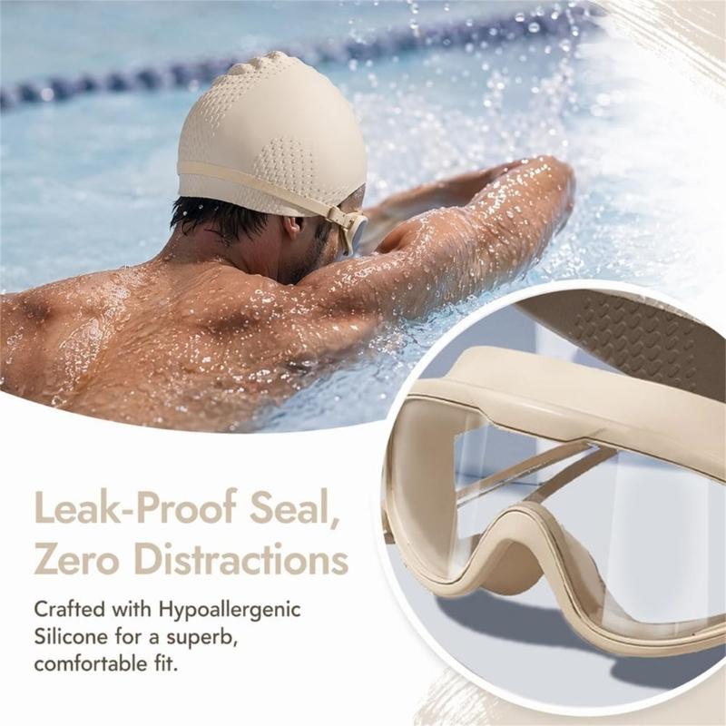 Swim Hat Silicone - Y1UC Long Hair Swim Cap and