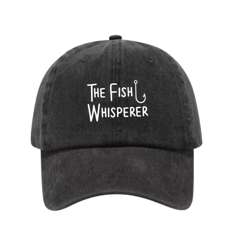 THE FISH WHISPERER Printed Was - огляд і ціна Golf Cap Dad