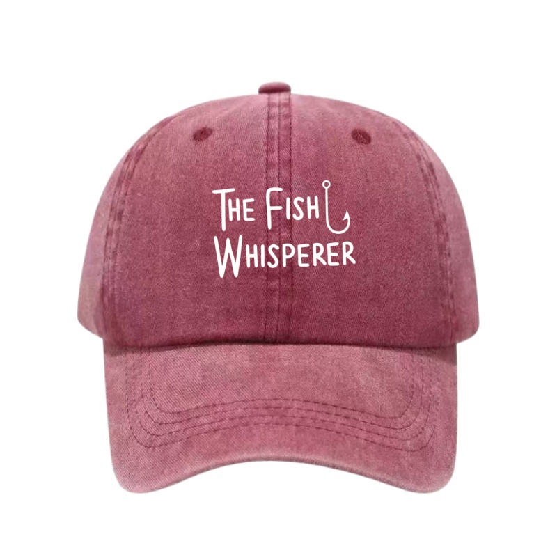 THE FISH WHISPERER Printed Was - огляд і ціна Golf Cap Dad