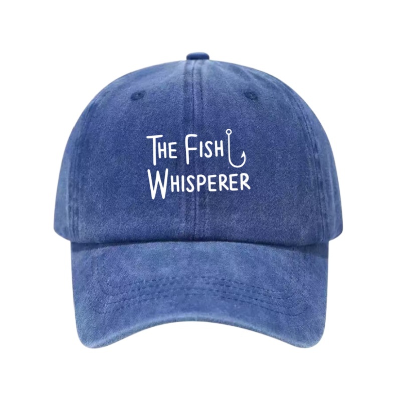 THE FISH WHISPERER Printed Was - огляд і ціна Golf Cap Dad