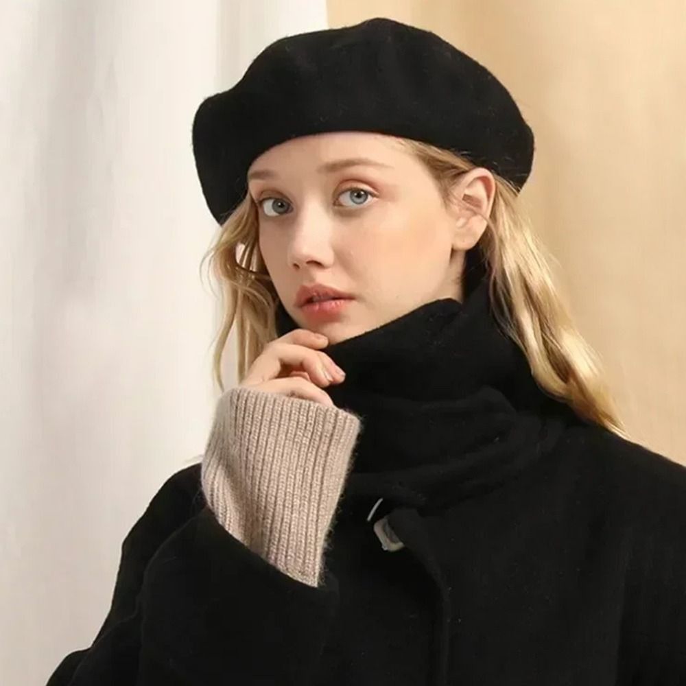 Fashion Warm Winter Wool Beret - огляд і ціна Beret French Wool