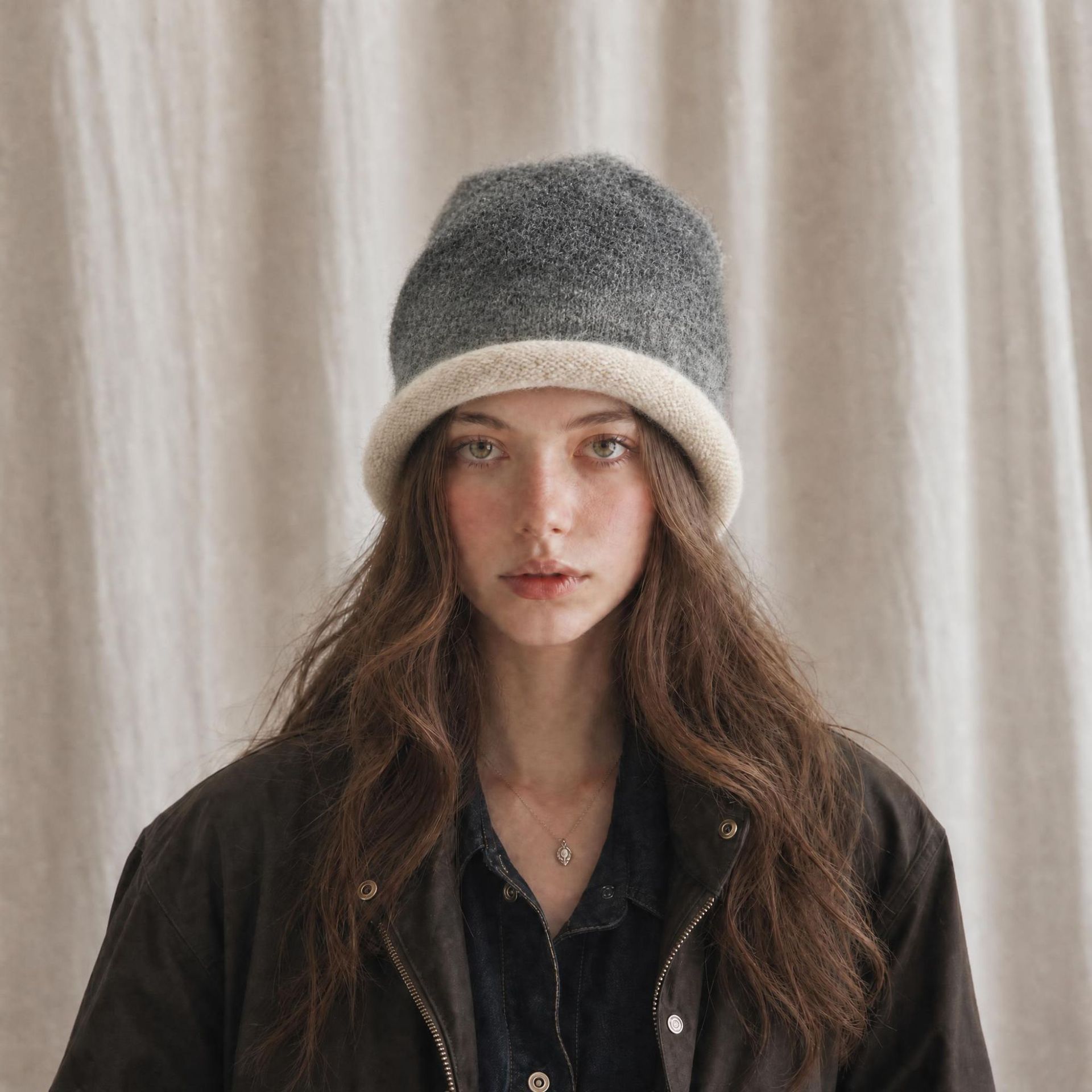 Women Knitted Beanie Hat Soft  - огляд і ціна Beanie Cuffed Knit