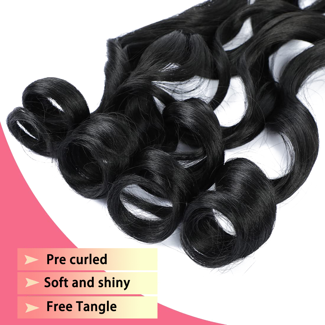 French Curl Braiding Hair 12/1 - огляд і ціна Beret French Wool